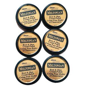 Meltonian Boot & Shoe Cream Polish, 1.55 oz - 6 Counts